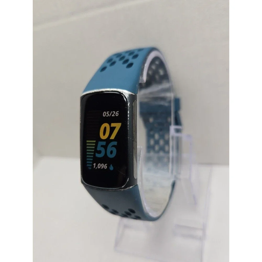Fitbit Charge 5 Fitness Tracker GPS SpO2 Sleep Monitor Activity Watch No Charger